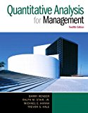 Book Quantitative Analysis for Management (12th Edition) free
