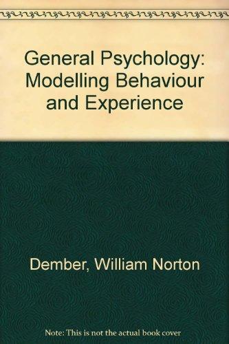 Book General Psychology; Modeling Behavior and Experience free