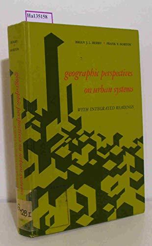 Book Geographic perspectives on urban systems: With integrated readings free