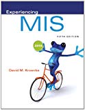 Book Experiencing MIS (5th Edition) free