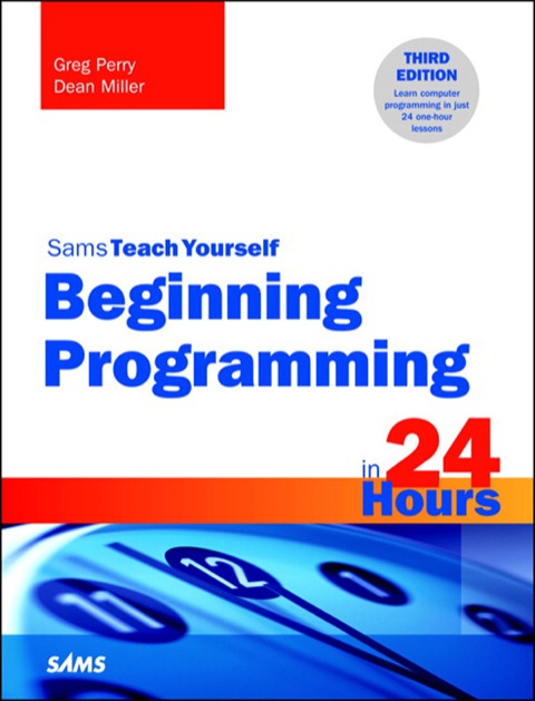 Book Beginning Programming in 24 Hours, Sams Teach Yourself free