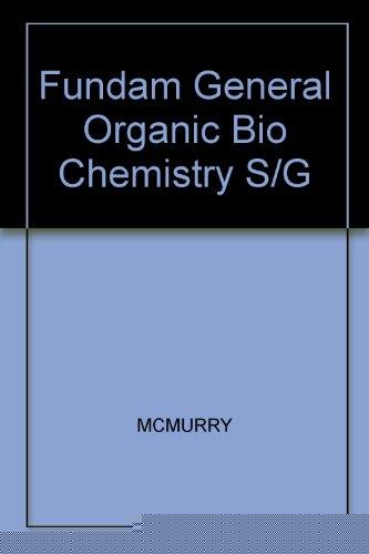 Book Fundam General Organic Bio Chemistry S/g free