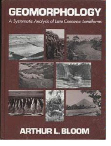 Book Geomorphology: A Systematic Analysis Of Late Cenozoic Landforms free