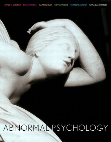 Book Abnormal Psychology, First Canadian Edition with Introduction to the DSM-5 free