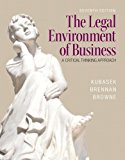 Book The Legal Environment of Business (7th Edition) free