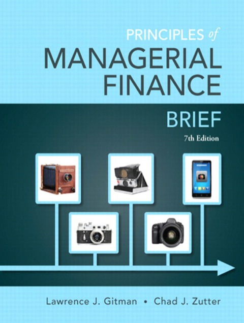 Book Principles of Managerial Finance, Brief free