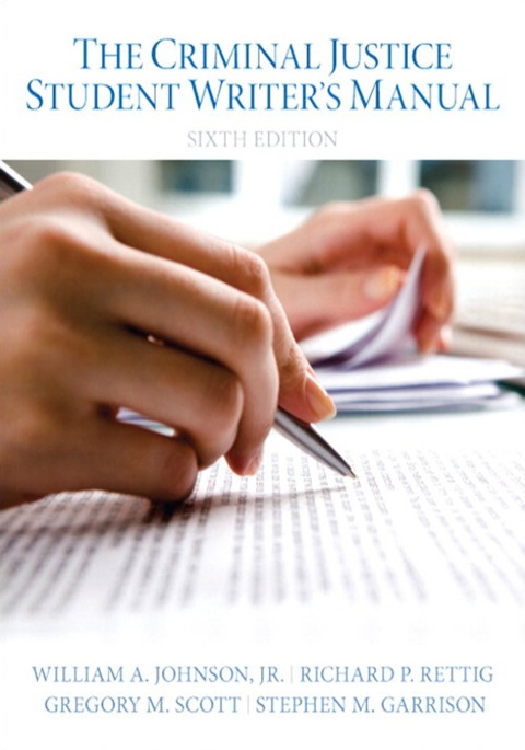 Book The Criminal Justice Student Writer's Manual free