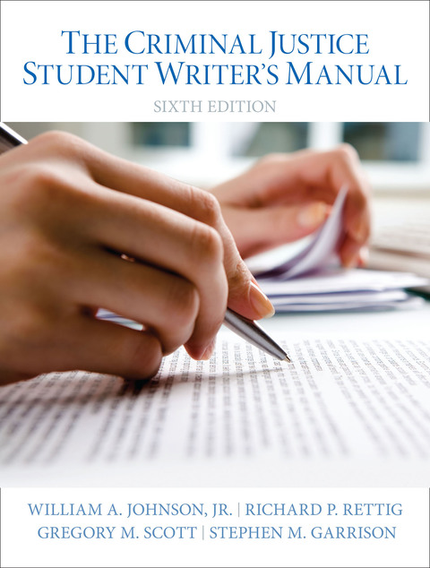 Book The Criminal Justice Student Writer's Manual free