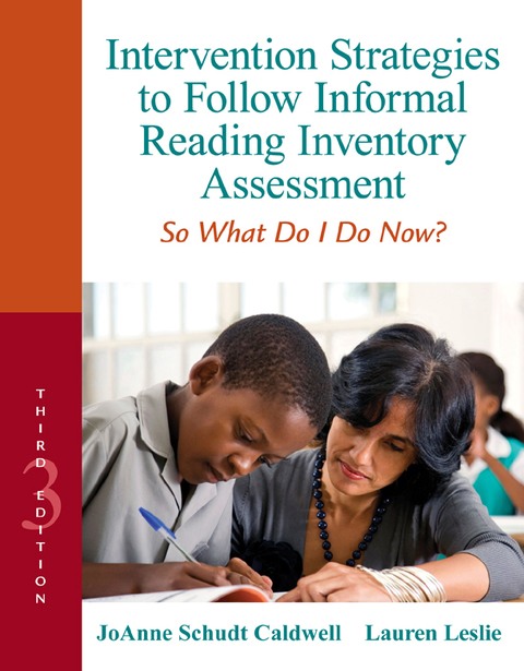 Book Intervention Strategies to Follow Informal Reading Inventory Assessment free