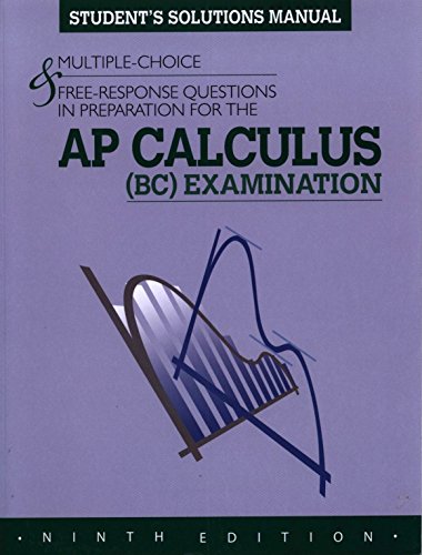 Book Teacher's Solution Manual for Calculus AP Edition free