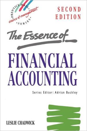 Book The Essence of Financial Accounting (2nd Edition) free