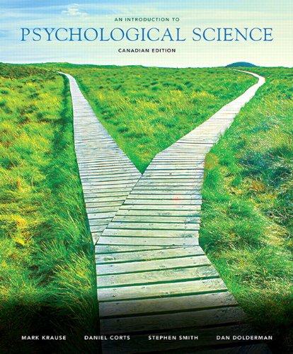 Book Introduction to Psychological Science, First Canadian Edition Plus NEW MyPsychLab with Pearson EText -- Access Card Package free