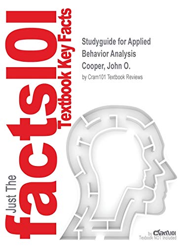 Book Studyguide for Applied Behavior Analysis by Cooper, John O., ISBN 9780133568127 free