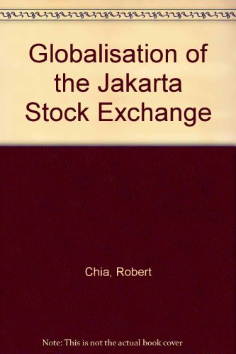 Book Globalization Of The Jakarta Stock Exchange free