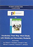 Book PDToolKit -- Standalone Access Card -- for Words Their Way: Vocabulary for Middle and Secondary Students (Words Their Way Series) free