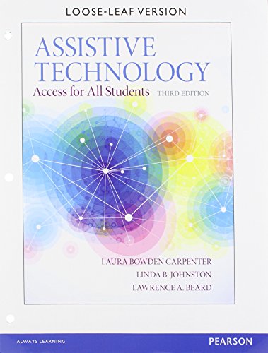 Book Assistive Technology: Access for All Students, Pearson eText -- Access Card free