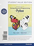 Book Introduction to Computing and Programming in Python, Student Value Edition (3rd Edition) free