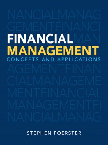 Book Financial Management: Concepts and Applications (2-downloads) free