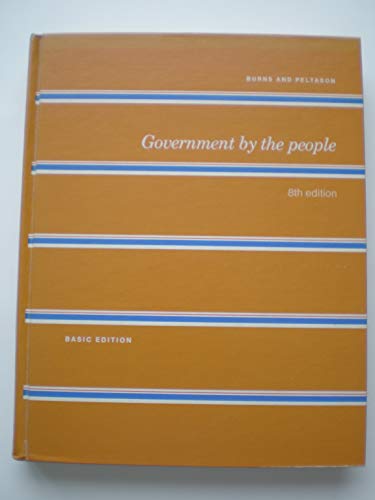Book Government by the people free