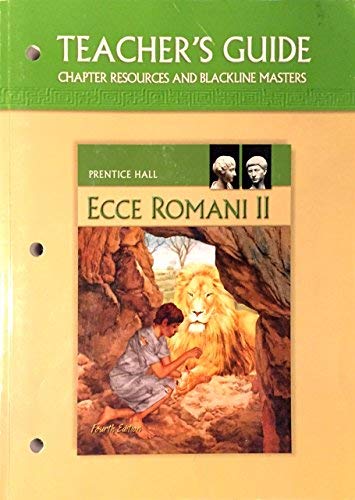 Book Ecce Romani II Teacher's Guide (Fourth Edition) free