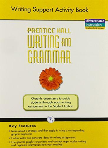 Book Writing And Grammar Writing Support Activity Book 2008 Gr 6 free