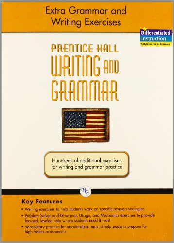 Book WRITING AND GRAMMAR EXTRA GRAMMAR AND WRITING EXERCISES 2008 G11 free
