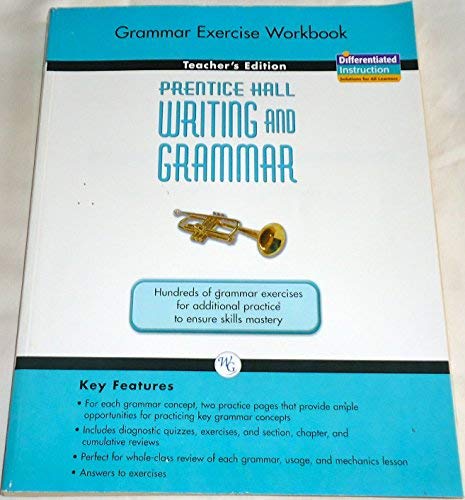 Book Prentice Hall: Writing and Grammar, Grade 9 - Grammar Exercise Workbook Teacher's Edition free
