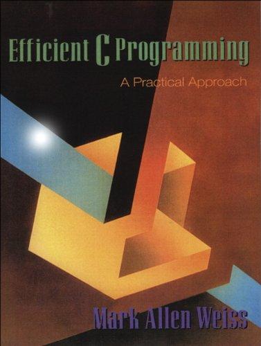Book Efficient C Programming: A Practical Approach free