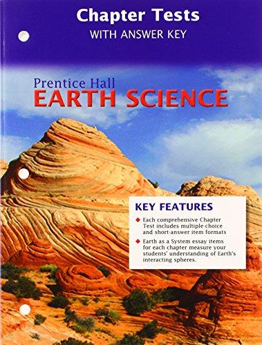 Book PRENTICE HALL EARTH SCIENCE CHAPTER TESTS AND ANSWER KEY free