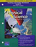 Book Reading and Study Workbook, Level A: With Math Support for Physical Science Concepts in Action, Annotated Teacher's Edition free