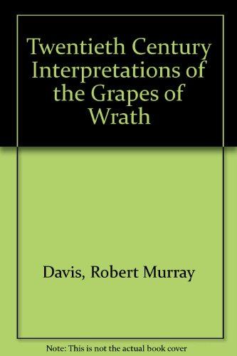 Book Twentieth Century Interpretations of the Grapes of Wrath free