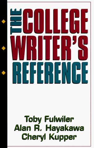 Book The College Writer's Reference free