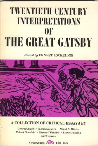 Book Twentieth Century Interpretations of The Great Gatsby free