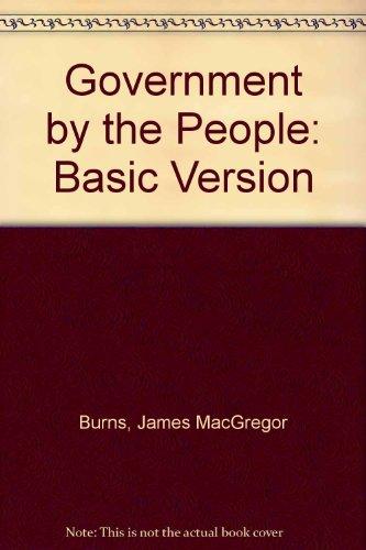 Book Government by the People: Basic Version free