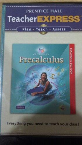 Book Center For Mathematics Education Precalculus Teacher Expres Cd-rom free