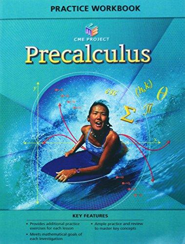 Book CENTER FOR MATHEMATICS EDUCATION PROJECT PRECALCULUS PRACTICE WORKBOOK free