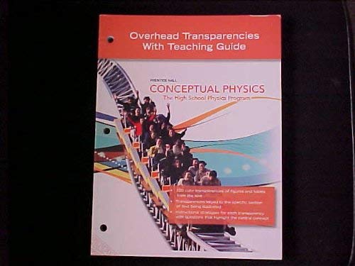 Book 2009 Prentice Hall Conceptual Physics Transparency Book with teaching guide free