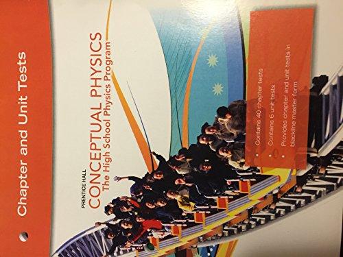 Book Prentice Hall Conceptual Physics The The High School Physics Program Chapter And Unit Tests free