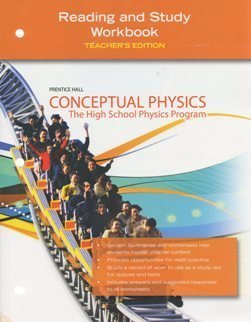 Book Prentice Hall Conceptual Physics: Reading and Study Workbook, Teacher's Edition free