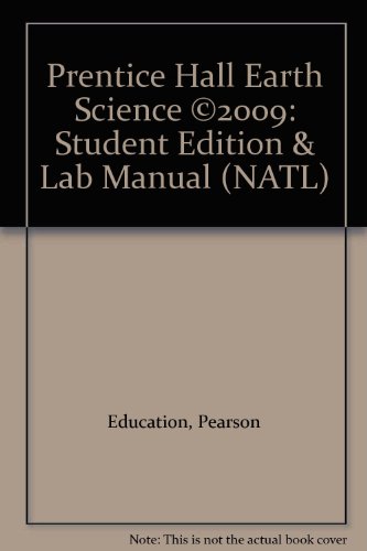 Book Prentice Hall Earth Science ©2009: Student Edition & Lab Manual (NATL) free
