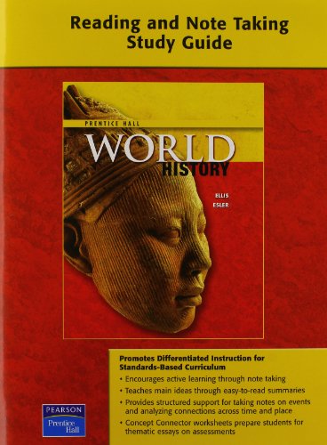 Book WORLD HISTORY READING AND NOTETAKING STUDY GUIDE SURVEY 2009 free