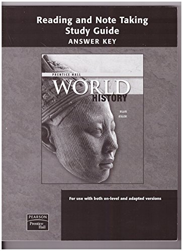 Book Prentice Hall- Reading and Note Taking Study Guide (Answer Key): World History free