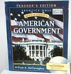 Book Magruder's American Government (Teacher's Edition) free