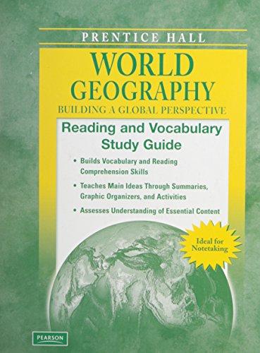 Book WORLD GEOGRAPHY C2009 READING & VOCABULARY STUDY GUIDE free