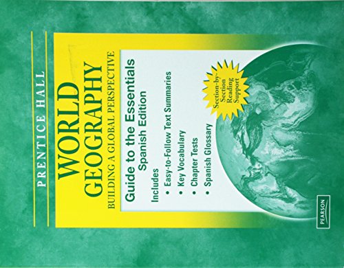 Book WORLD GEOGRAPHY C2009 GUIDE TO THE ESSENTIALS - SPANISH free