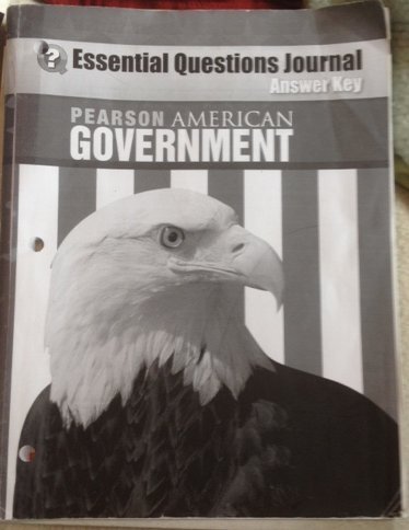 Book Pearson American Government, Essential Questions Journal, Answer Key free
