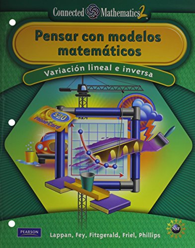 Book Connected Mathematics Spanish Grade 8 Student Edition Thinking With     Mathematical Models free