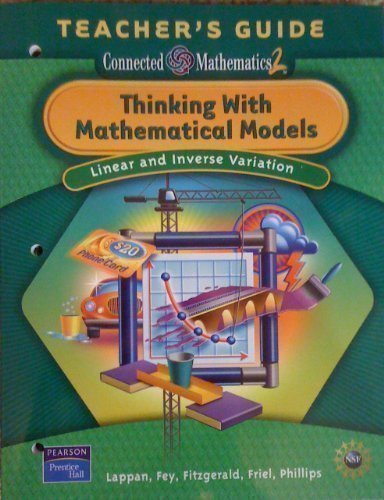 Book Thinking with Mathematical Models: Linear & Inverse Variation, Teacher's Guide (Connected Mathematics 2) free