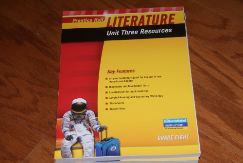 Book PRENTICE HALL LITERATURE 2010 UNIT 3 RESOURCE GRADE 8 free