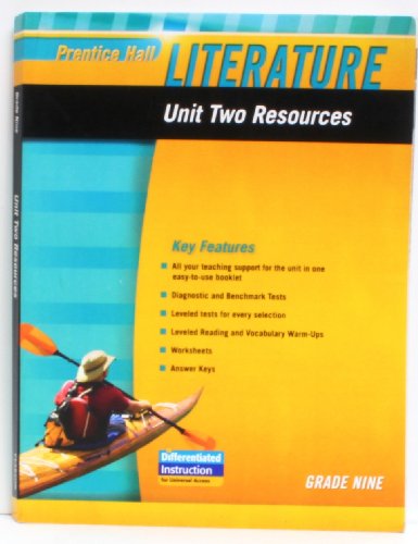 Book PRENTICE HALL LITERATURE 2010 UNIT 2 RESOURCE GRADE 9 free
